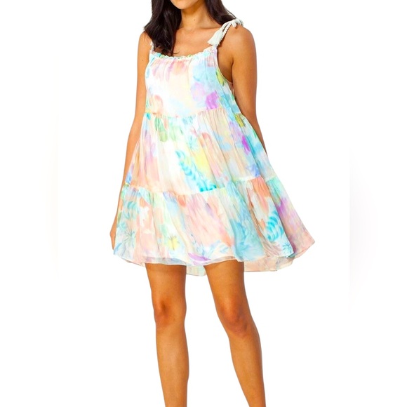Hale Bob Dresses & Skirts - New Hale Bob Canary Silk Dress Size M